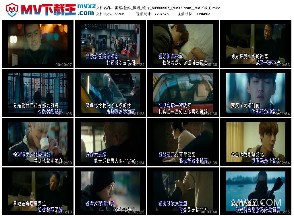 雷磊-爸妈_国语_流行_ME600907